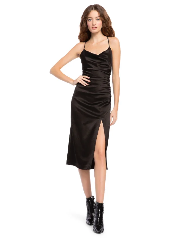 Alice and Olivia Slip Dress with Side Slit