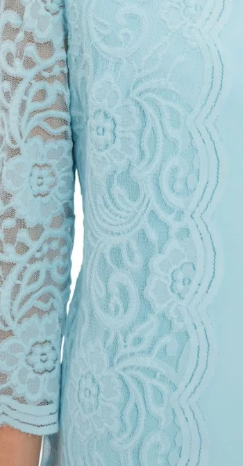 Clarabelle Lace Dress Blue