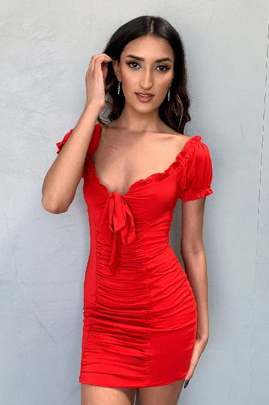 Dolly Dress - Red