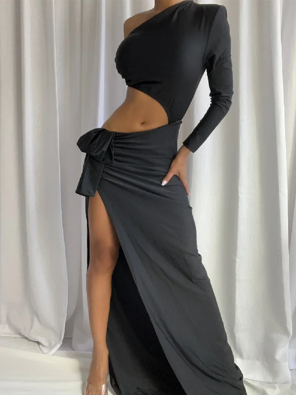 KITA Cut Out Maxi Dress