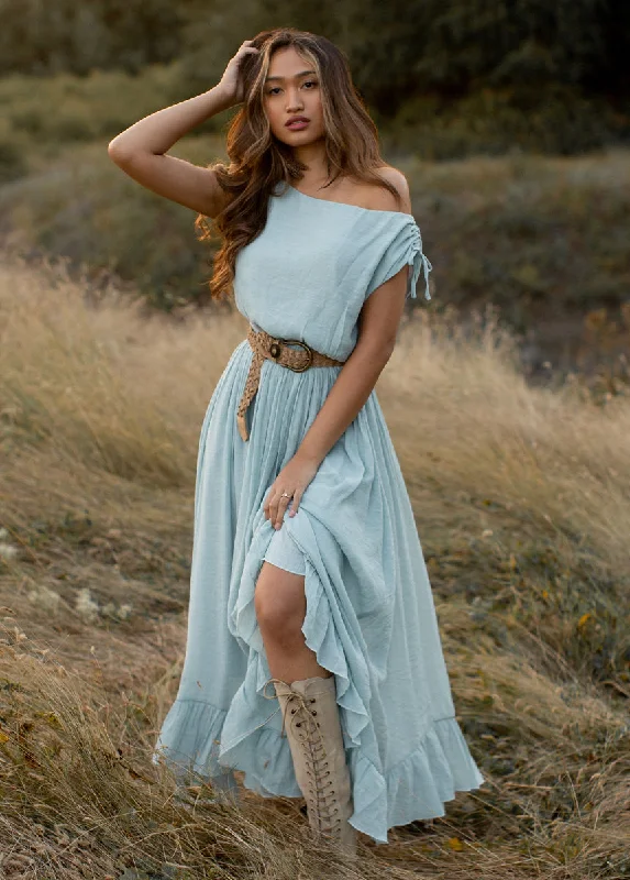 Gia Dress in Sky Blue