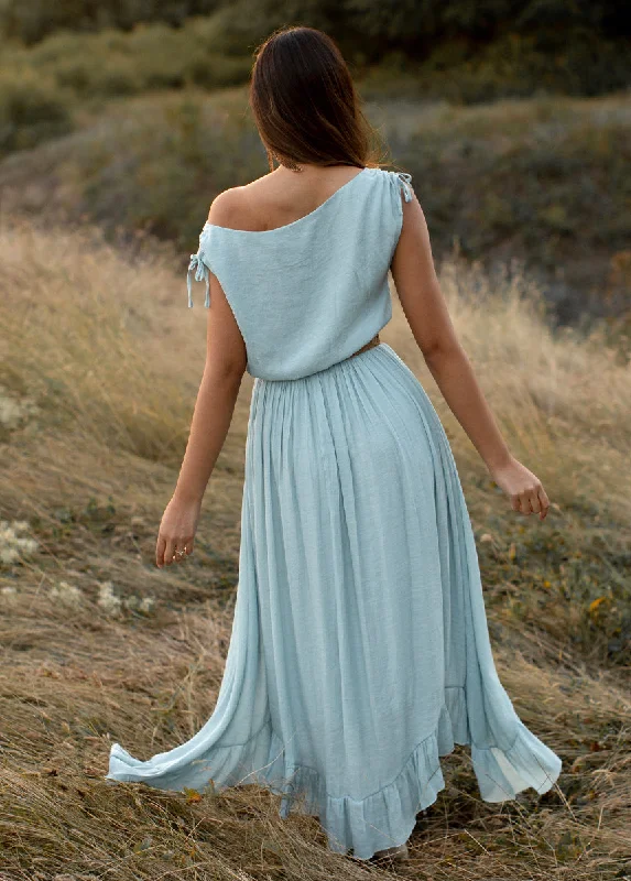 Gia Dress in Sky Blue