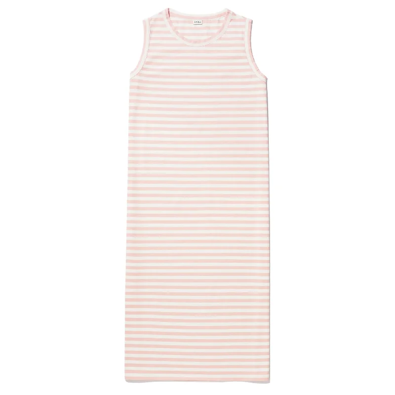 The Tank Dress - Shell/White