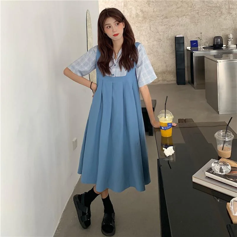 Women's Kawaii Loose Overall Dresses