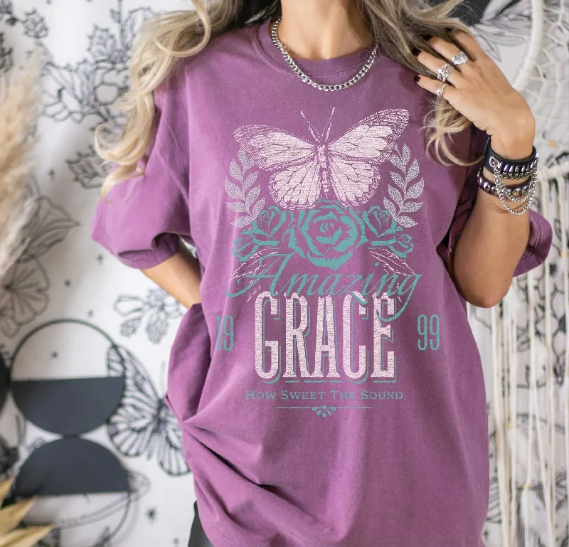 Amazing Grace Butterfly GRAPHIC TEE