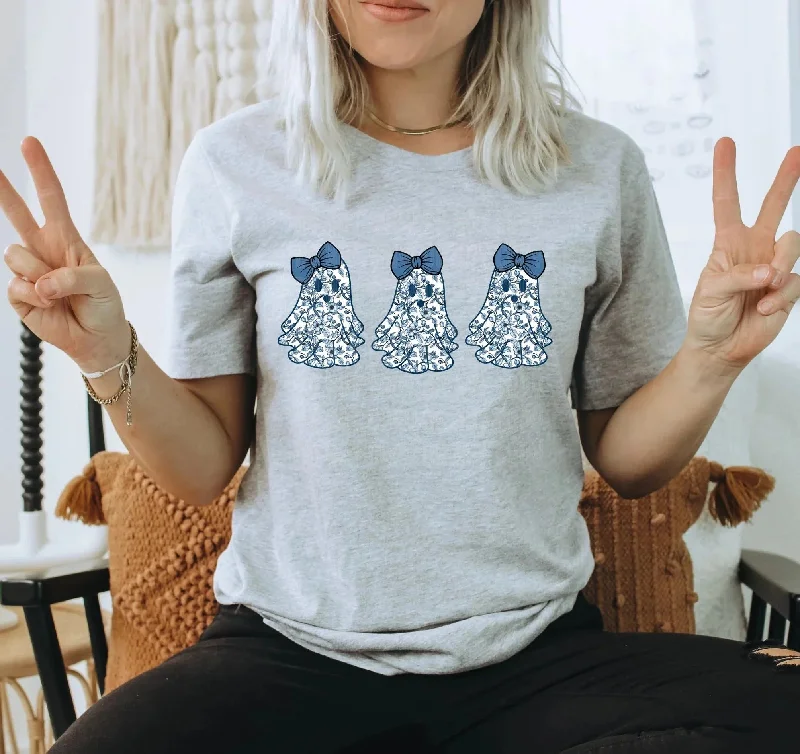 Blue Toi Ghosties GRAPHIC TEE