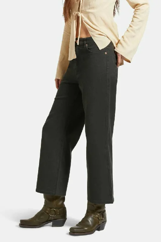 BRIXTON - PANTALON CROP MARGO - NOIR - AH24