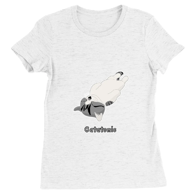 Catatonic Fitted Tshirt - LIGHT | Bella & Canvas