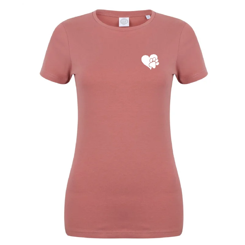 Paw Heart Slim Fit Tee