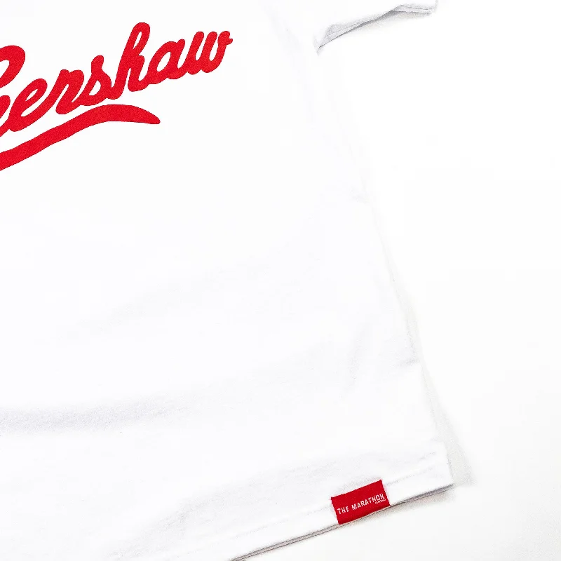 Limited Edition Crenshaw T-Shirt - White/Red