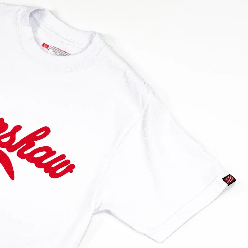 Limited Edition Crenshaw T-Shirt - White/Red