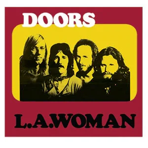 The Doors LA Woman Sticker