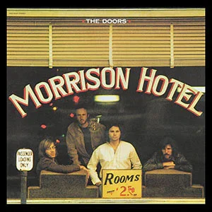 The Doors Morrison Hotel Album Cover Sticker