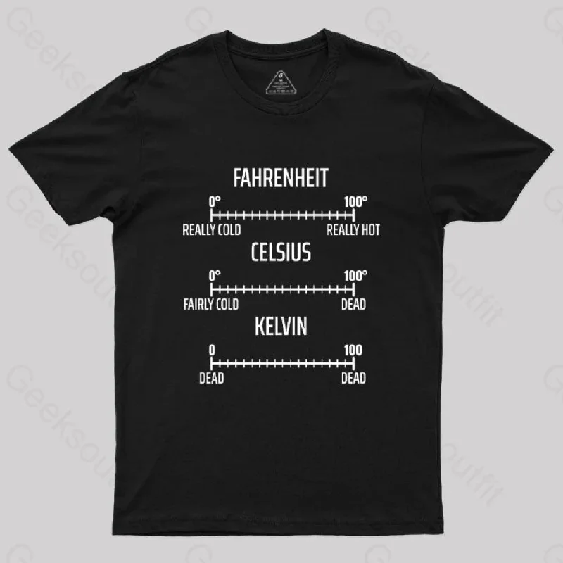 Fahrenheit Celsius Kelvin T-Shirt