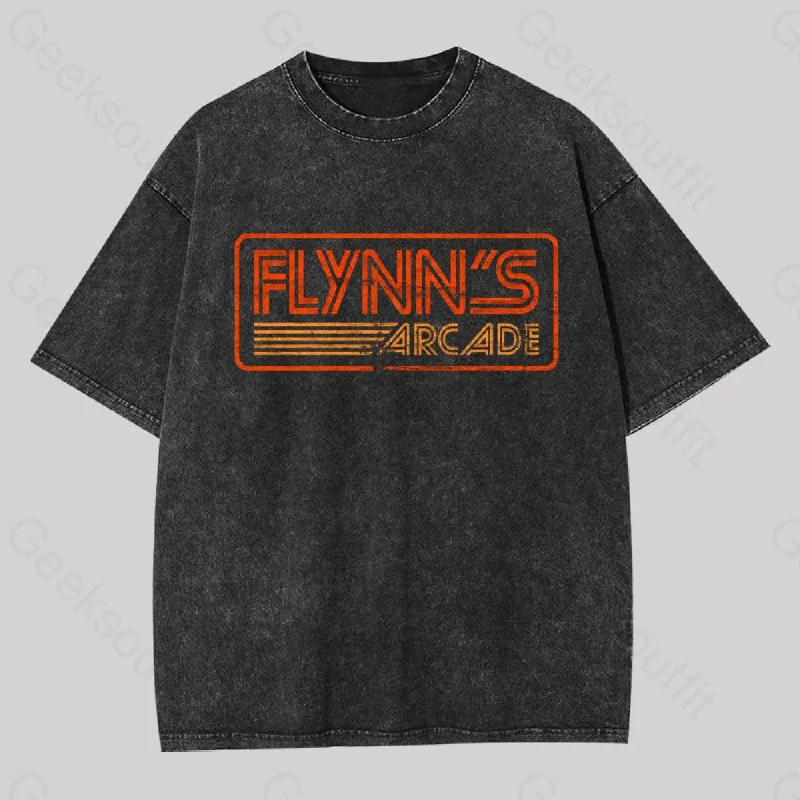 Flynn's Arcade 80s Retro Washed T-shirt