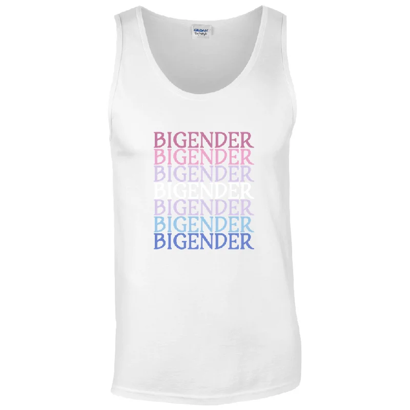 Funky Text Gender Unisex Tank Tops |  Gildan