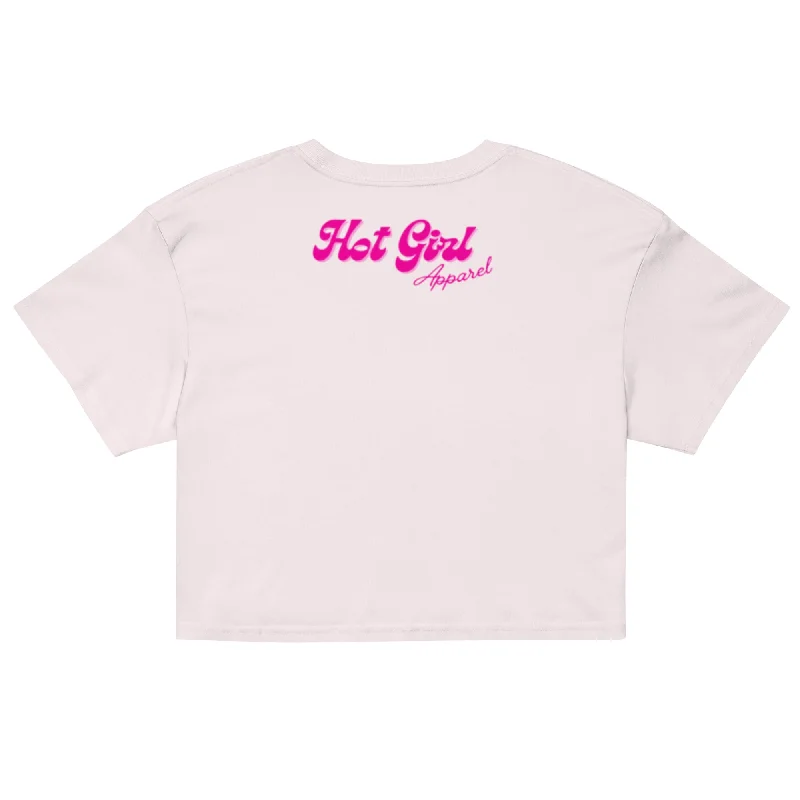 Hot Girl Main Character Women’s Short Sleeve Crop Top