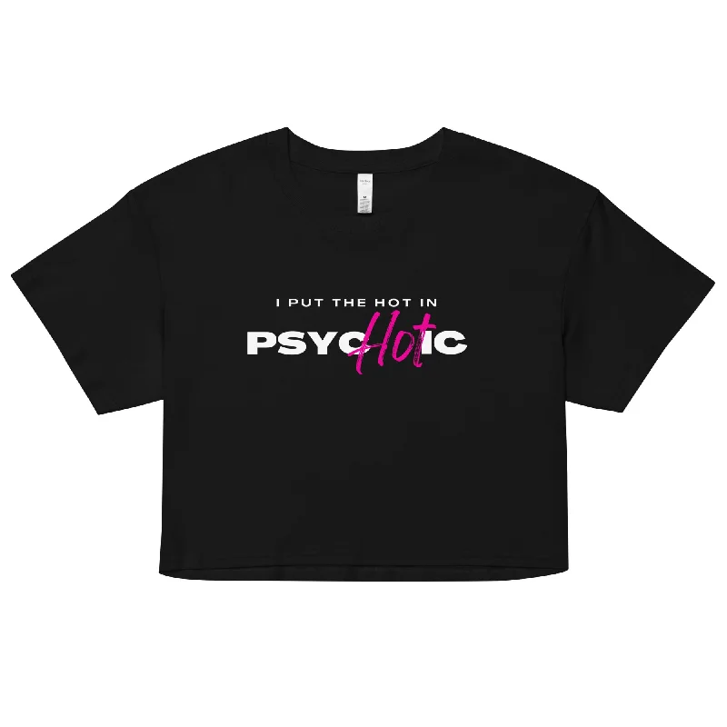 Hot Girl Psychotic Women's Short Sleeve Crop Top