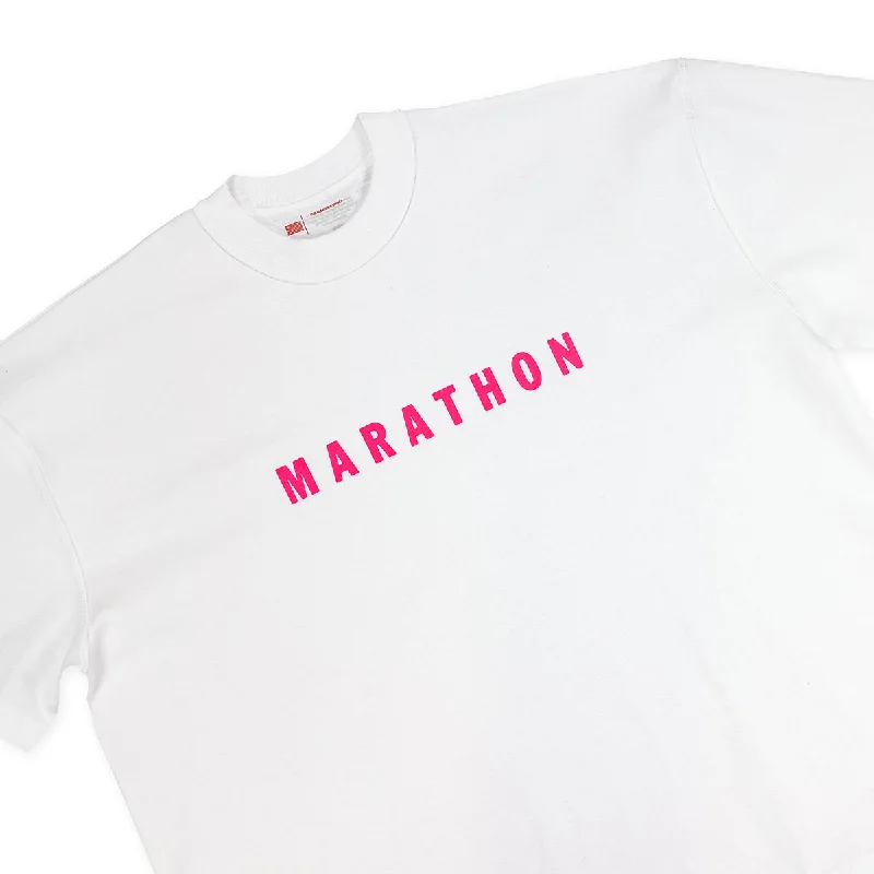 Marathon Hero T-Shirt (Ultra Oversized) - Hyper Pink “Summer Day”