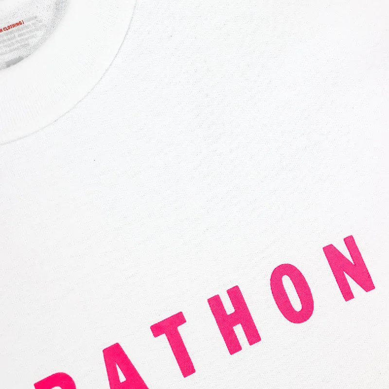 Marathon Hero T-Shirt (Ultra Oversized) - Hyper Pink “Summer Day”