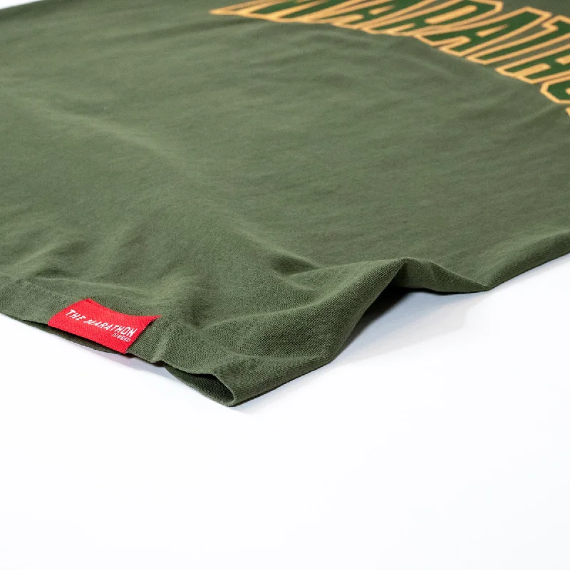 Marathon Varsity T-shirt - Olive/Olive