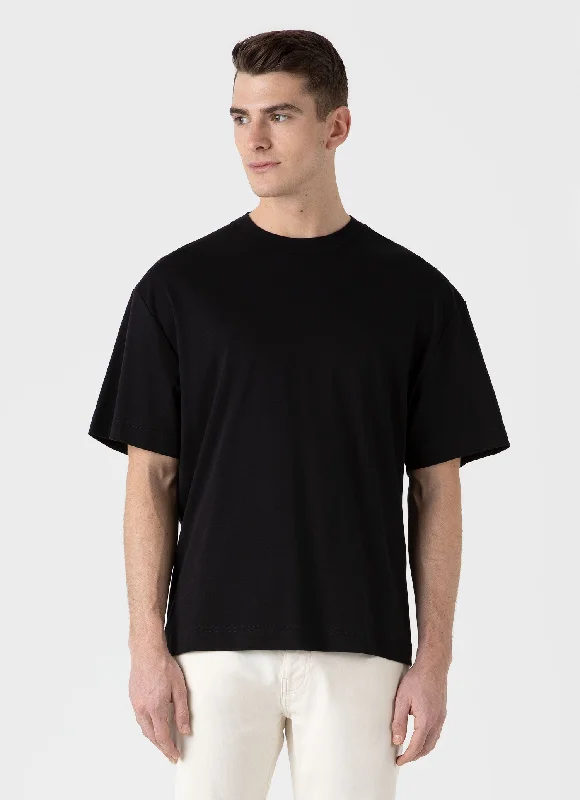 Men's Oversized Heavyweight T-shirt in Black