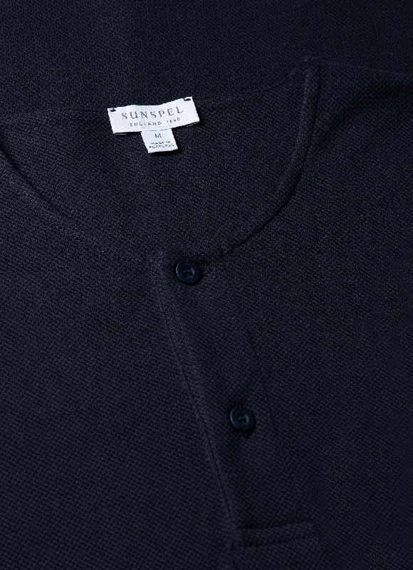 Men's Riviera Henley in Navy