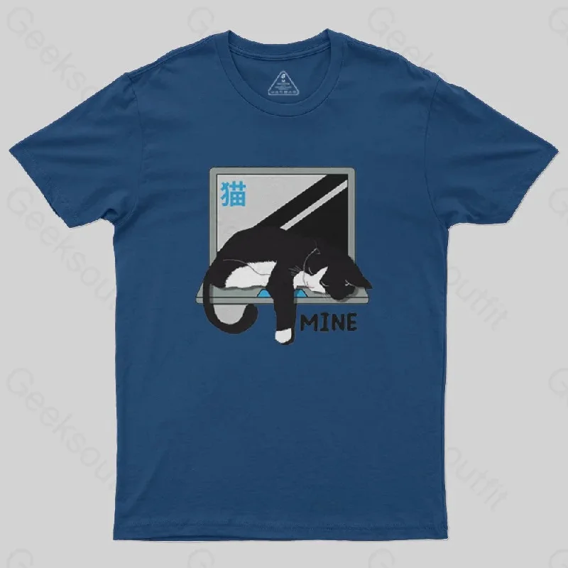 Mine Computer Cat T-Shirt