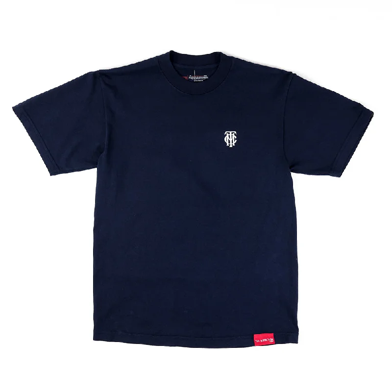 TMC Monogram T-Shirt - Navy/White