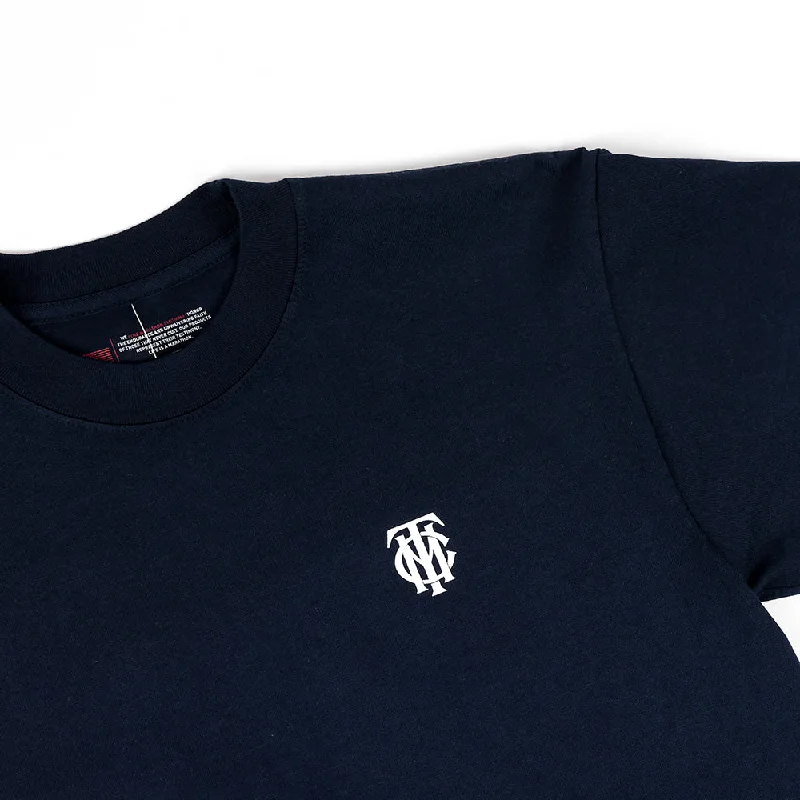 TMC Monogram T-Shirt - Navy/White