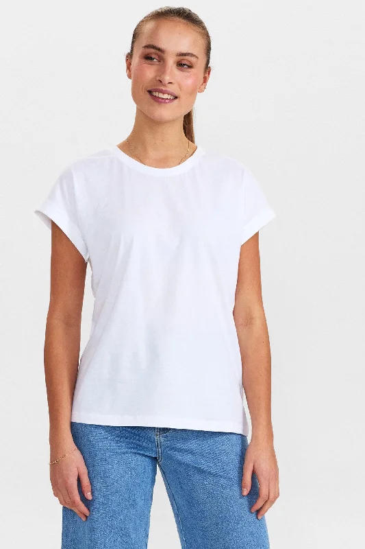 NUBEVERLY T-SHIRT - GOTS - Bright White