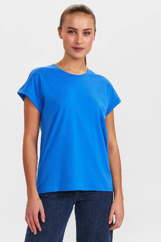 NUBEVERLY T-SHIRT - GOTS - Palace Blue