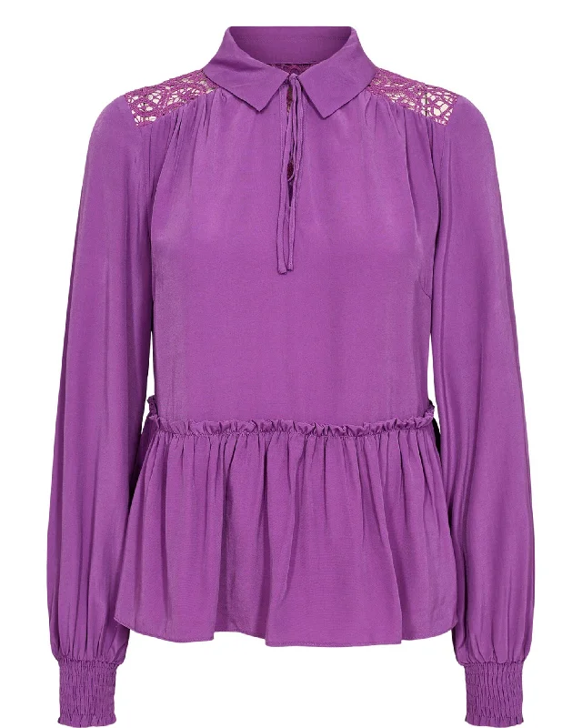 NUULLI BLOUSE  - Vibrant Orchid