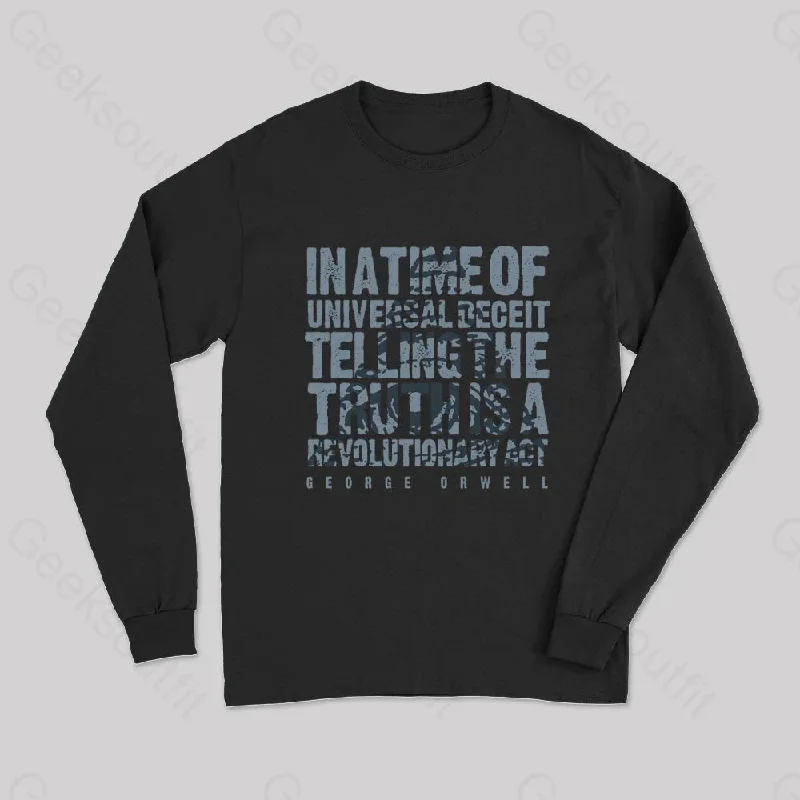 Orwellian Truth Long Sleeve T-Shirt