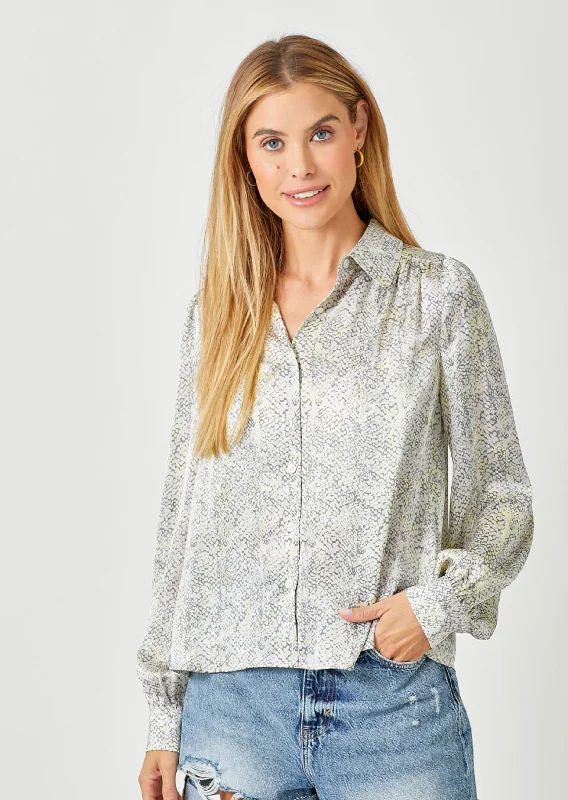 Satin Flowy Blouse