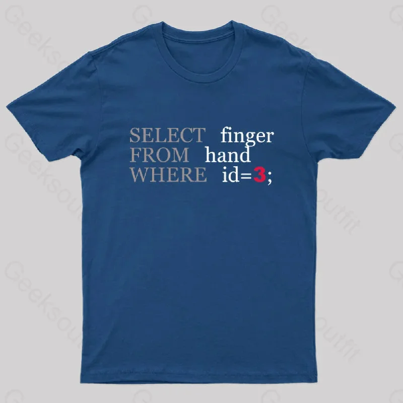 Select For Where Geek T-Shirt