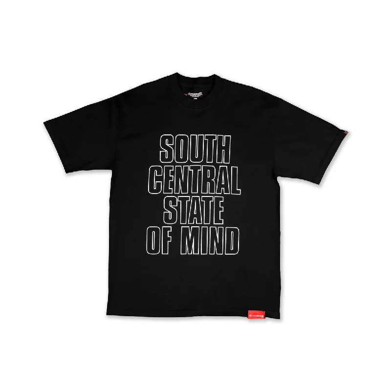 South Central State of Mind T-Shirt - Black/White