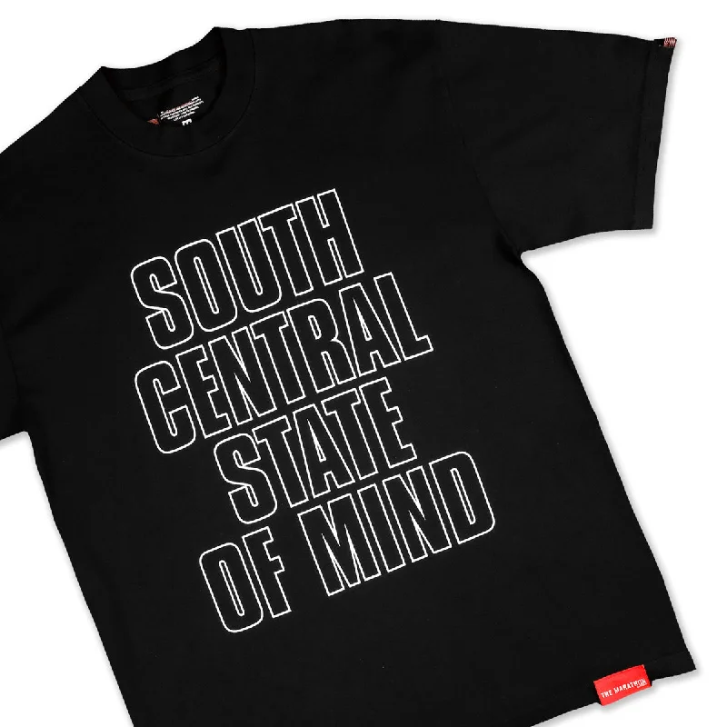 South Central State of Mind T-Shirt - Black/White