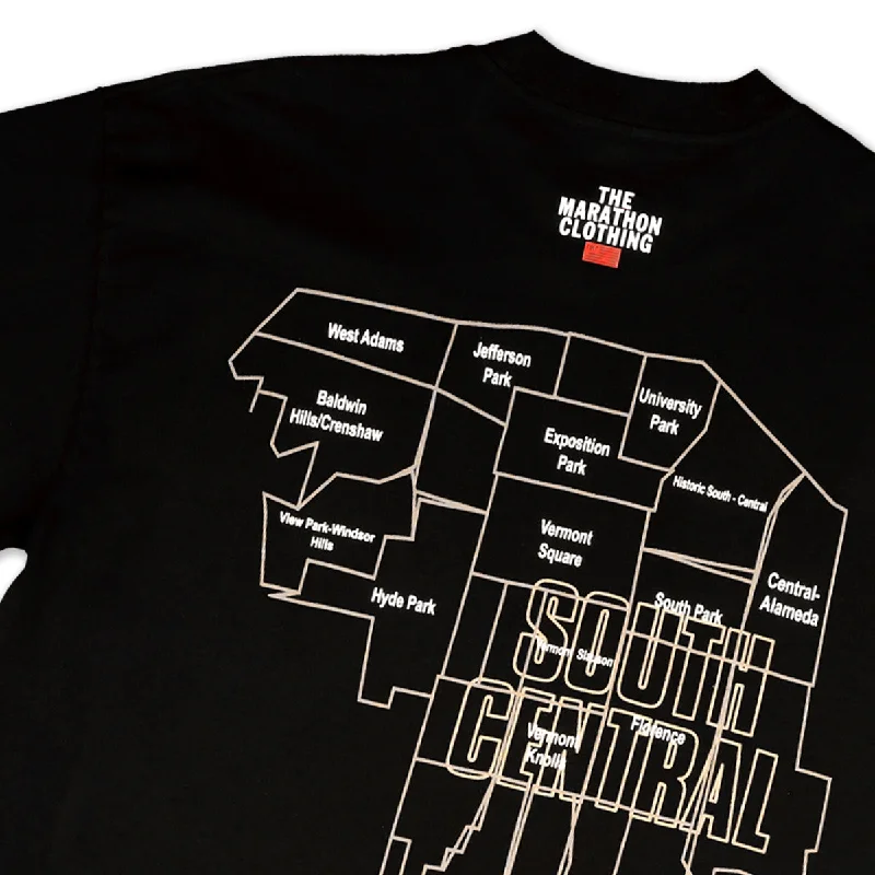 South Central State of Mind T-Shirt - Black/White