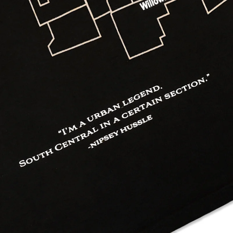 South Central State of Mind T-Shirt - Black/White