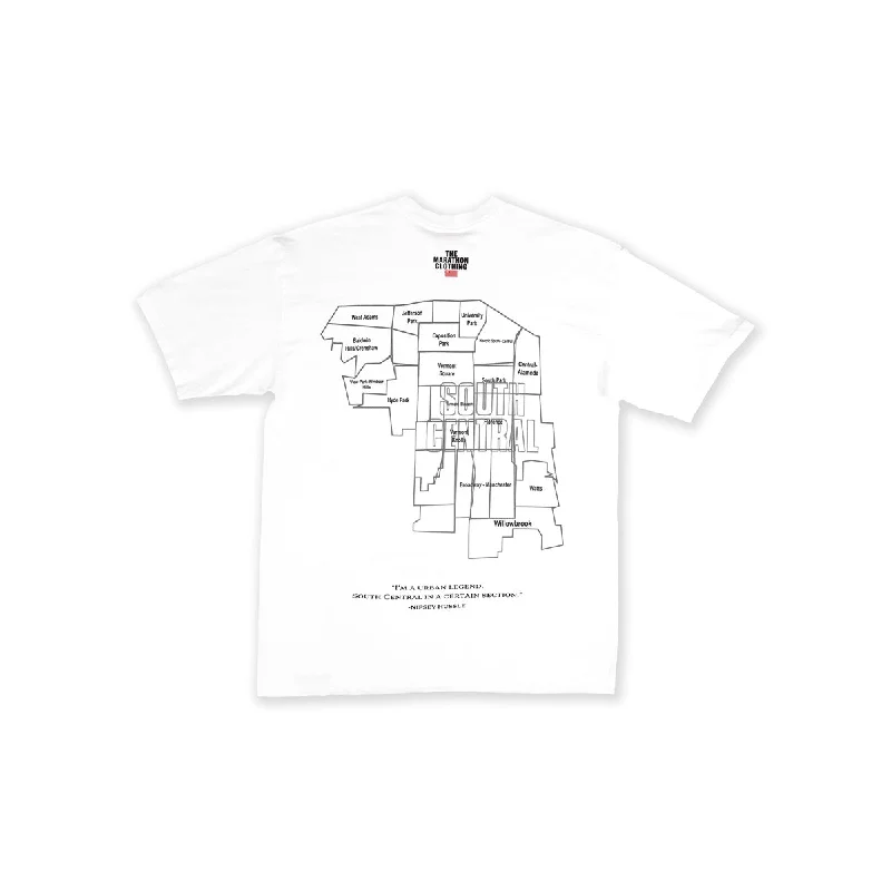 South Central State of Mind T-Shirt - White/Black