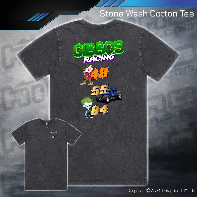 Stonewash Tee - Gibbo's Racing