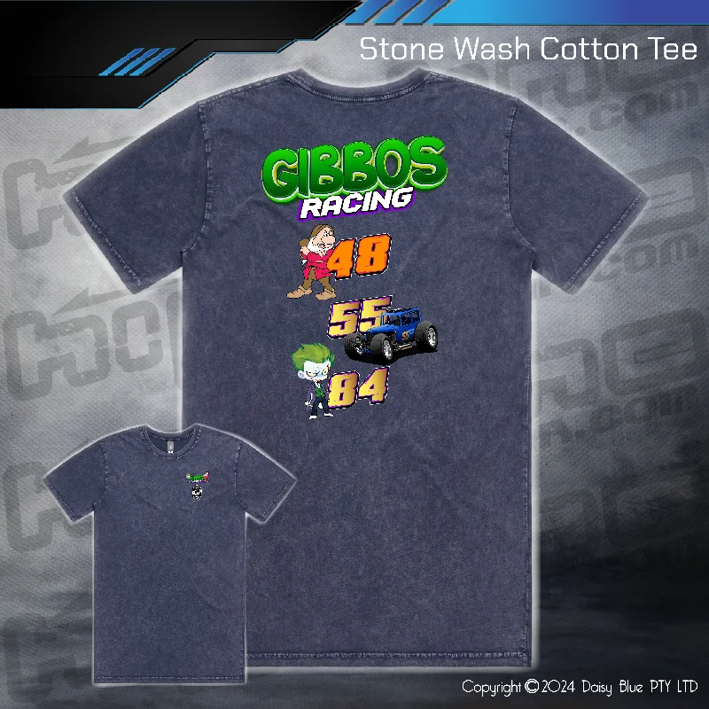 Stonewash Tee - Gibbo's Racing