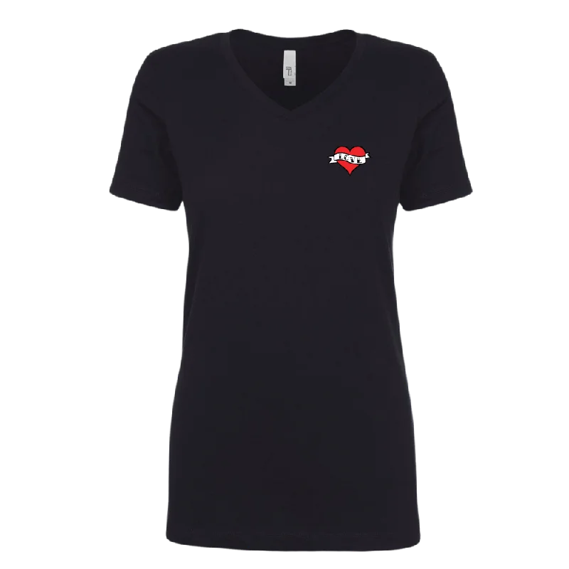 Scroll Heart Ladies Fit Tee