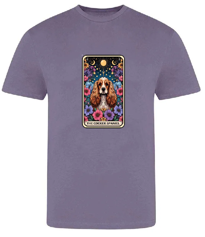 The Cocker Spaniel Tarot Card Tee