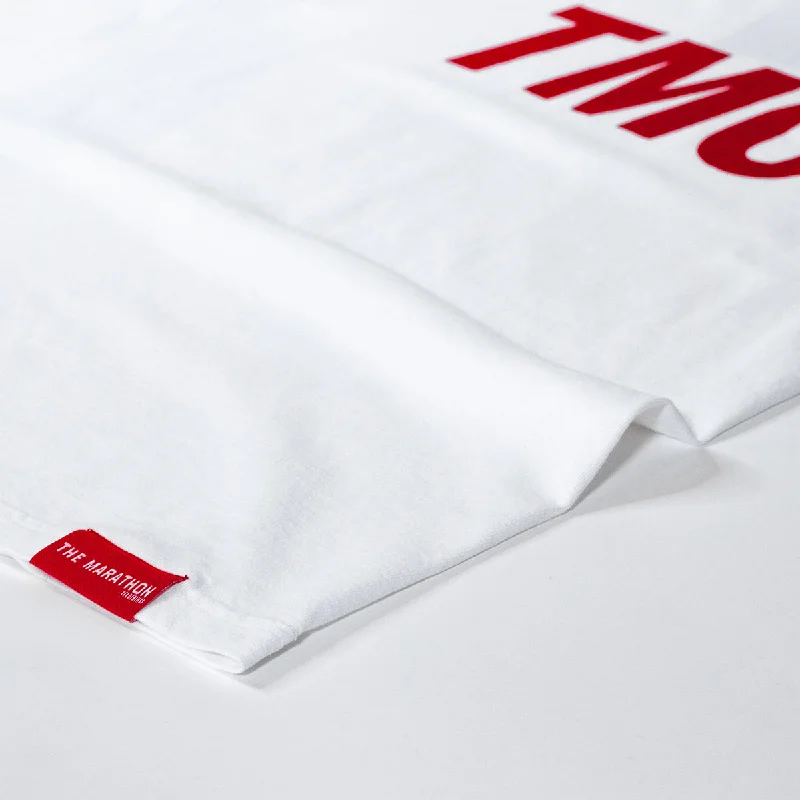 TMC T-shirt - White/Red