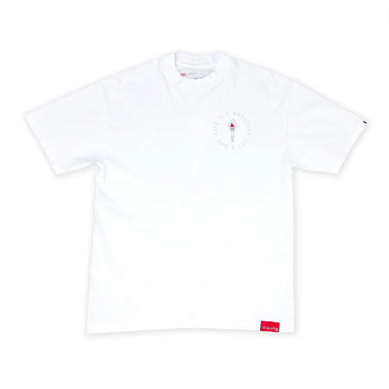 Victory Torch T-Shirt - White