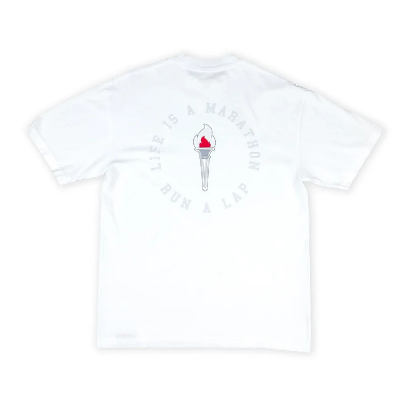 Victory Torch T-Shirt - White