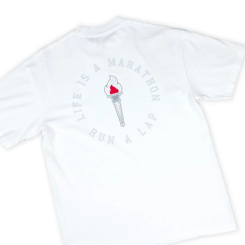 Victory Torch T-Shirt - White