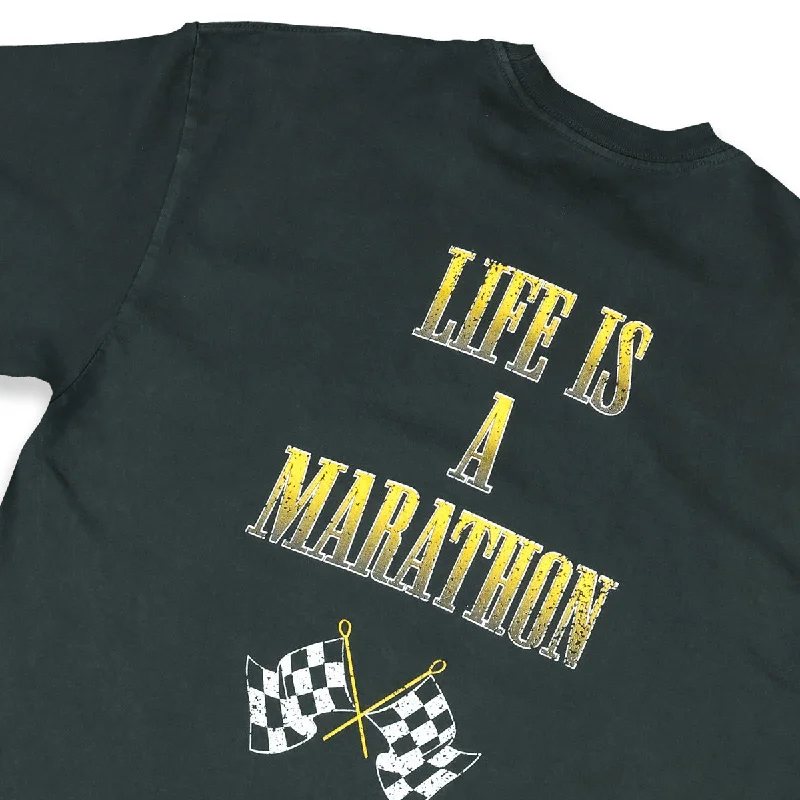 Vintage Mantra T-Shirt - Vintage Black/Gold